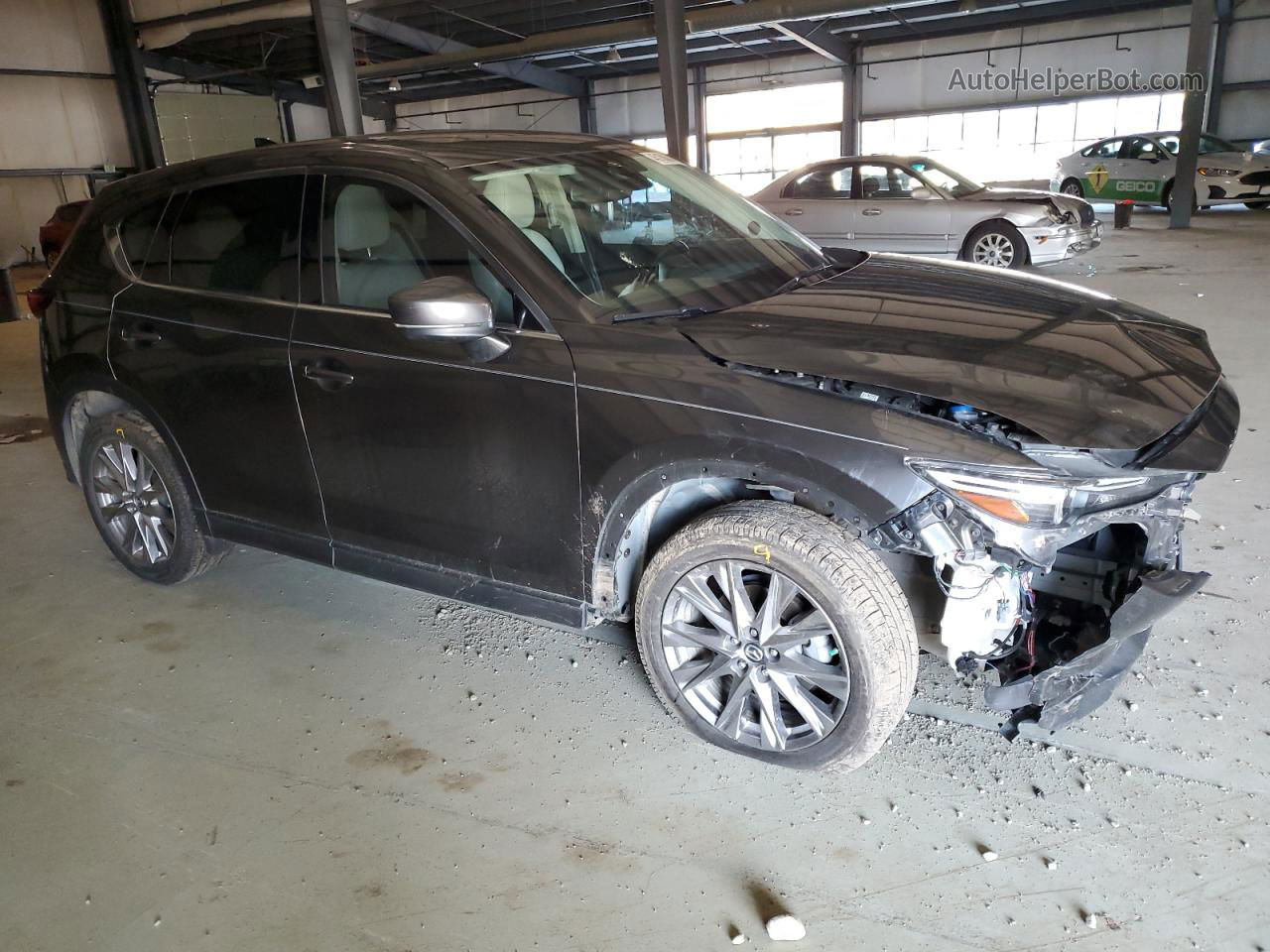 2019 Mazda Cx-5 Grand Touring Reserve Gray vin: JM3KFBDY7K0504347