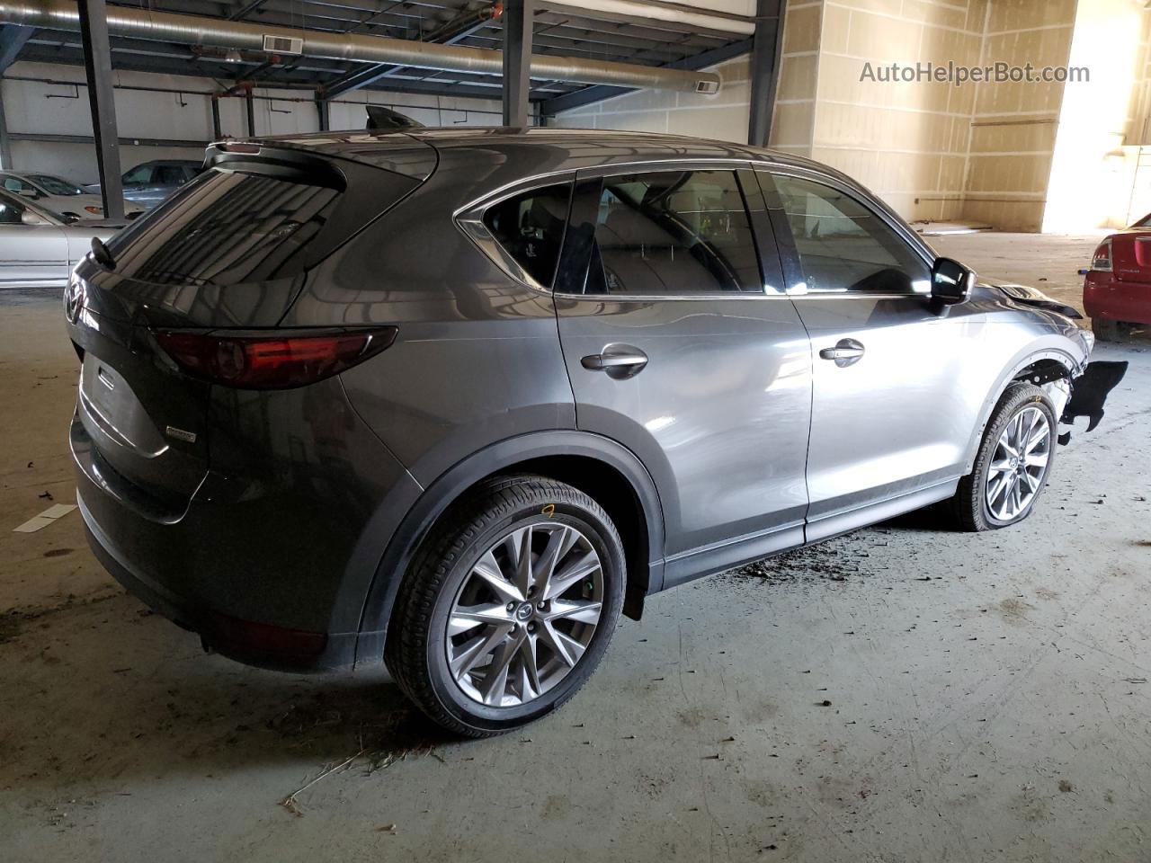 2019 Mazda Cx-5 Grand Touring Reserve Gray vin: JM3KFBDY7K0504347