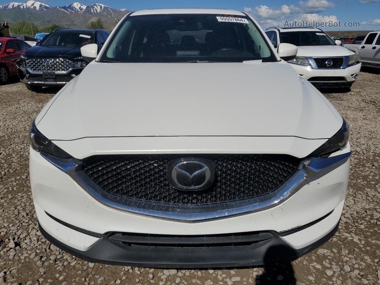 2019 Mazda Cx-5 Grand Touring Reserve Белый vin: JM3KFBDY7K0535226
