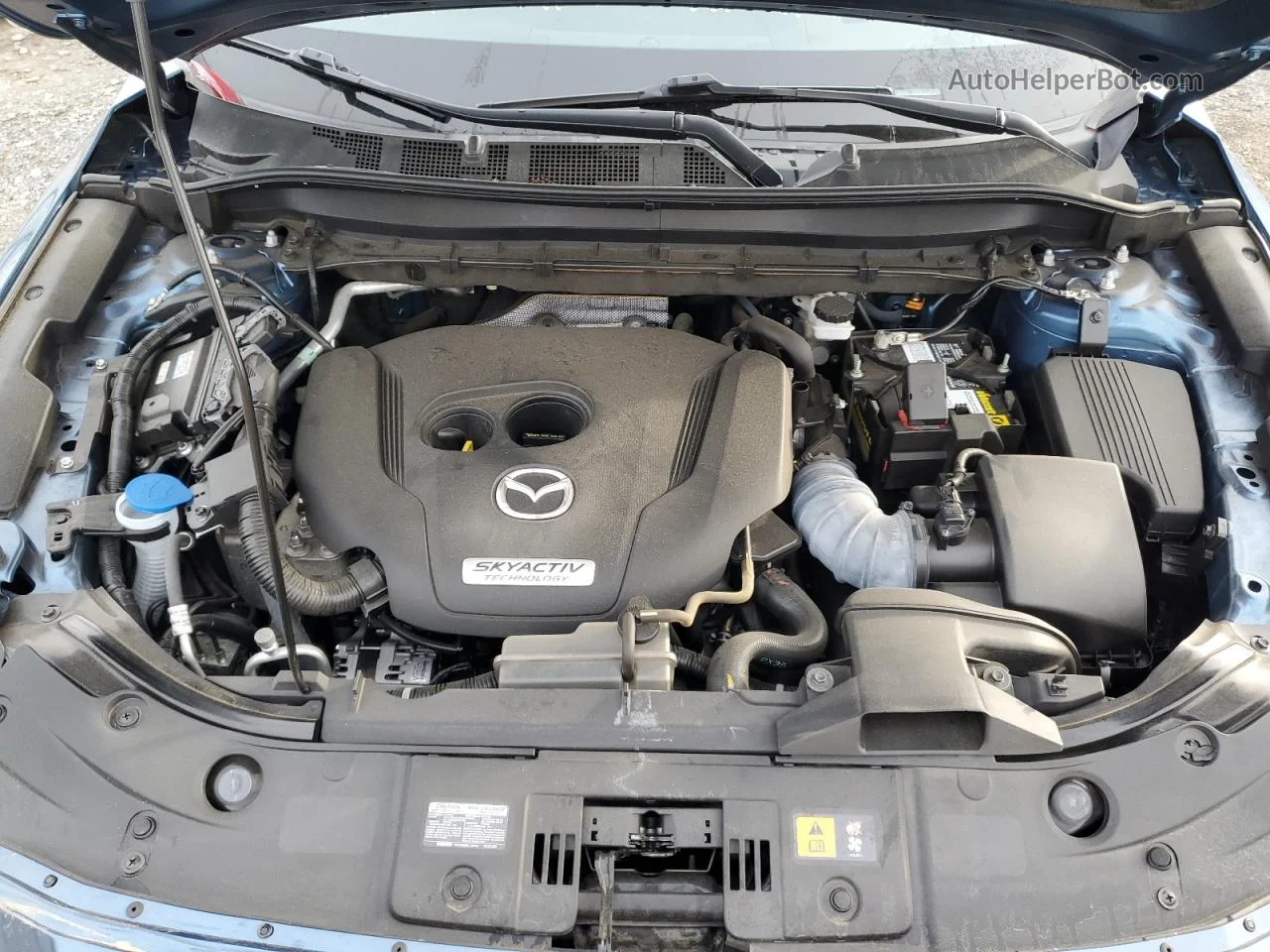 2019 Mazda Cx-5 Grand Touring Reserve Синий vin: JM3KFBDY7K0569781