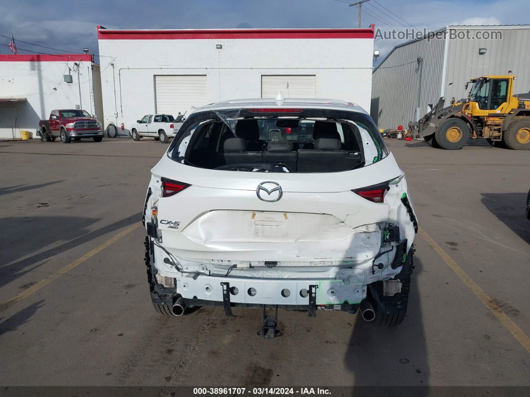 2019 Mazda Cx-5 Grand Touring Reserve White vin: JM3KFBDY9K0651687