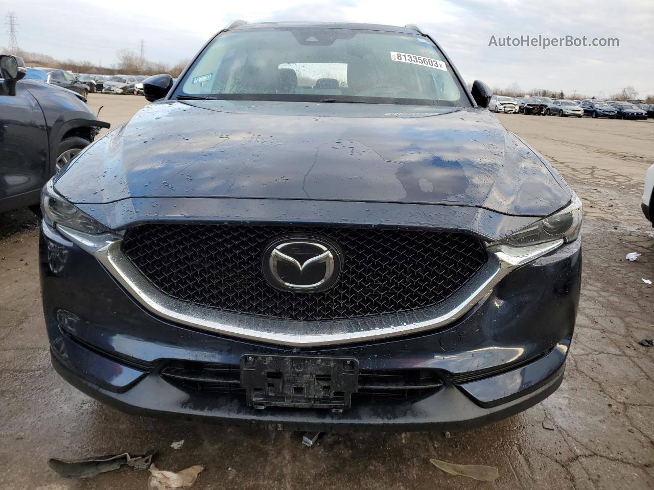 2019 Mazda Cx-5 Grand Touring Reserve Blue vin: JM3KFBDYXK0540324