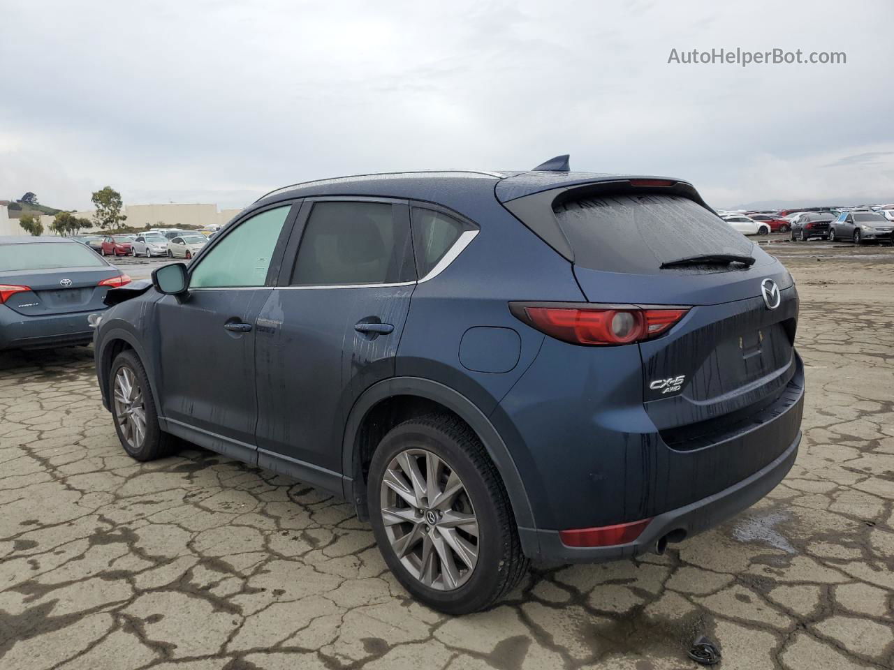 2019 Mazda Cx-5 Grand Touring Reserve Blue vin: JM3KFBDYXK0602689