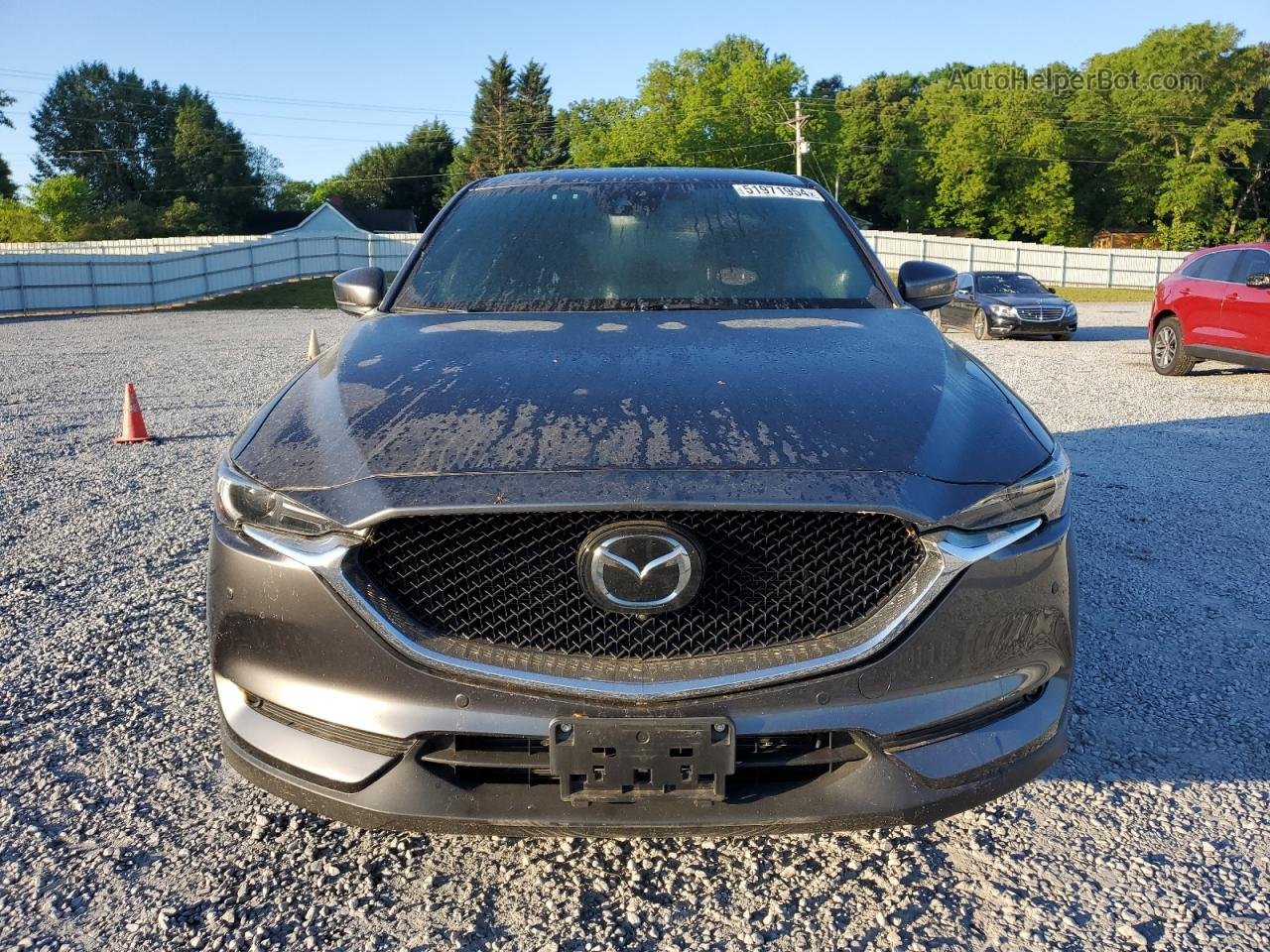 2019 Mazda Cx-5 Signature Серый vin: JM3KFBE24K0664891