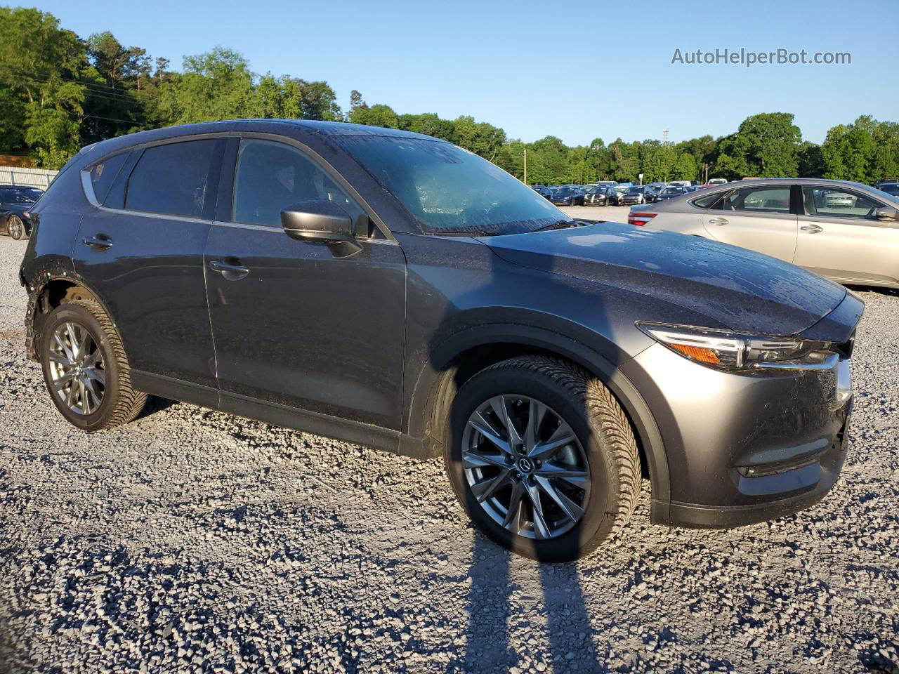 2019 Mazda Cx-5 Signature Gray vin: JM3KFBE24K0664891