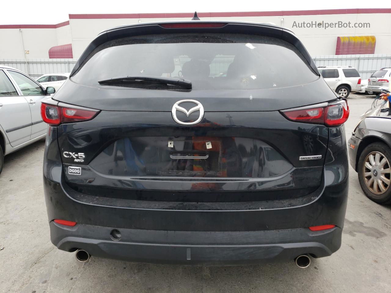 2022 Mazda Cx-5 Premium Plus Black vin: JM3KFBEM6N0557797