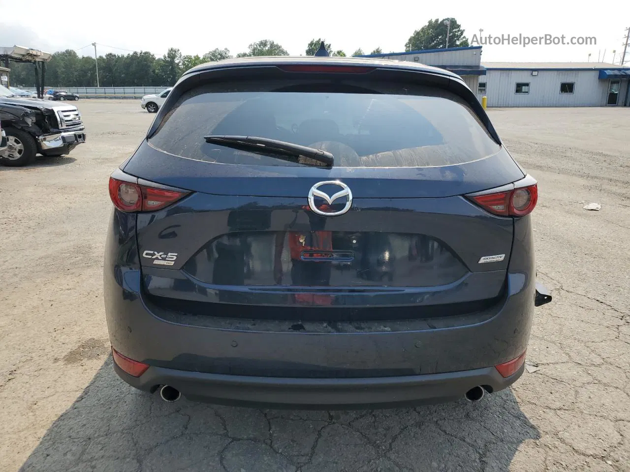 2019 Mazda Cx-5 Signature Синий vin: JM3KFBEY0K0517102