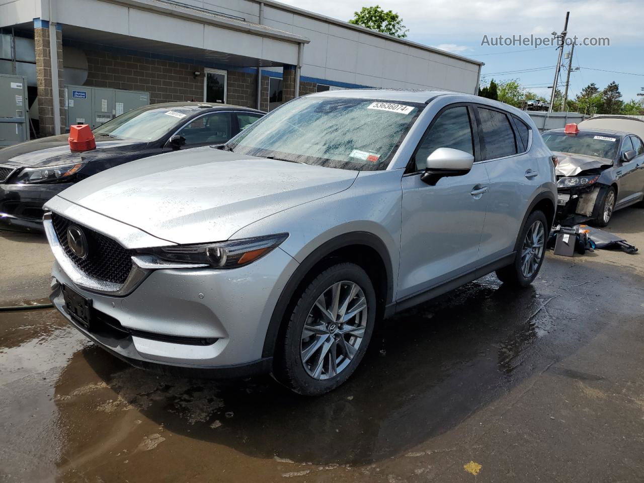 2019 Mazda Cx-5 Signature Silver vin: JM3KFBEY0K0562492