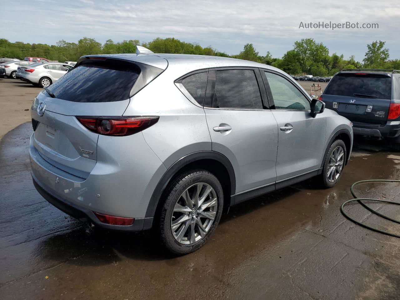 2019 Mazda Cx-5 Signature Silver vin: JM3KFBEY0K0562492