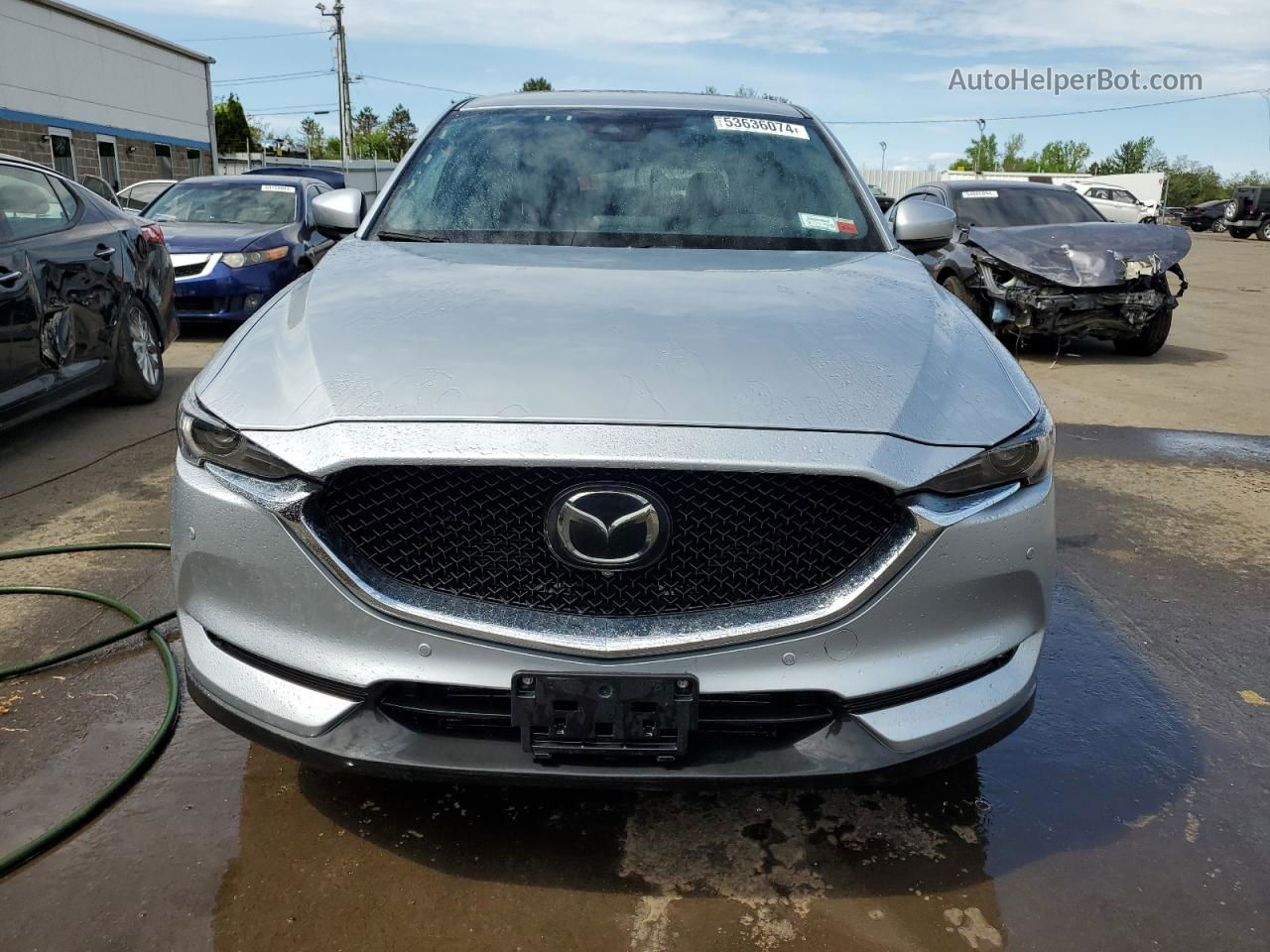 2019 Mazda Cx-5 Signature Silver vin: JM3KFBEY0K0562492