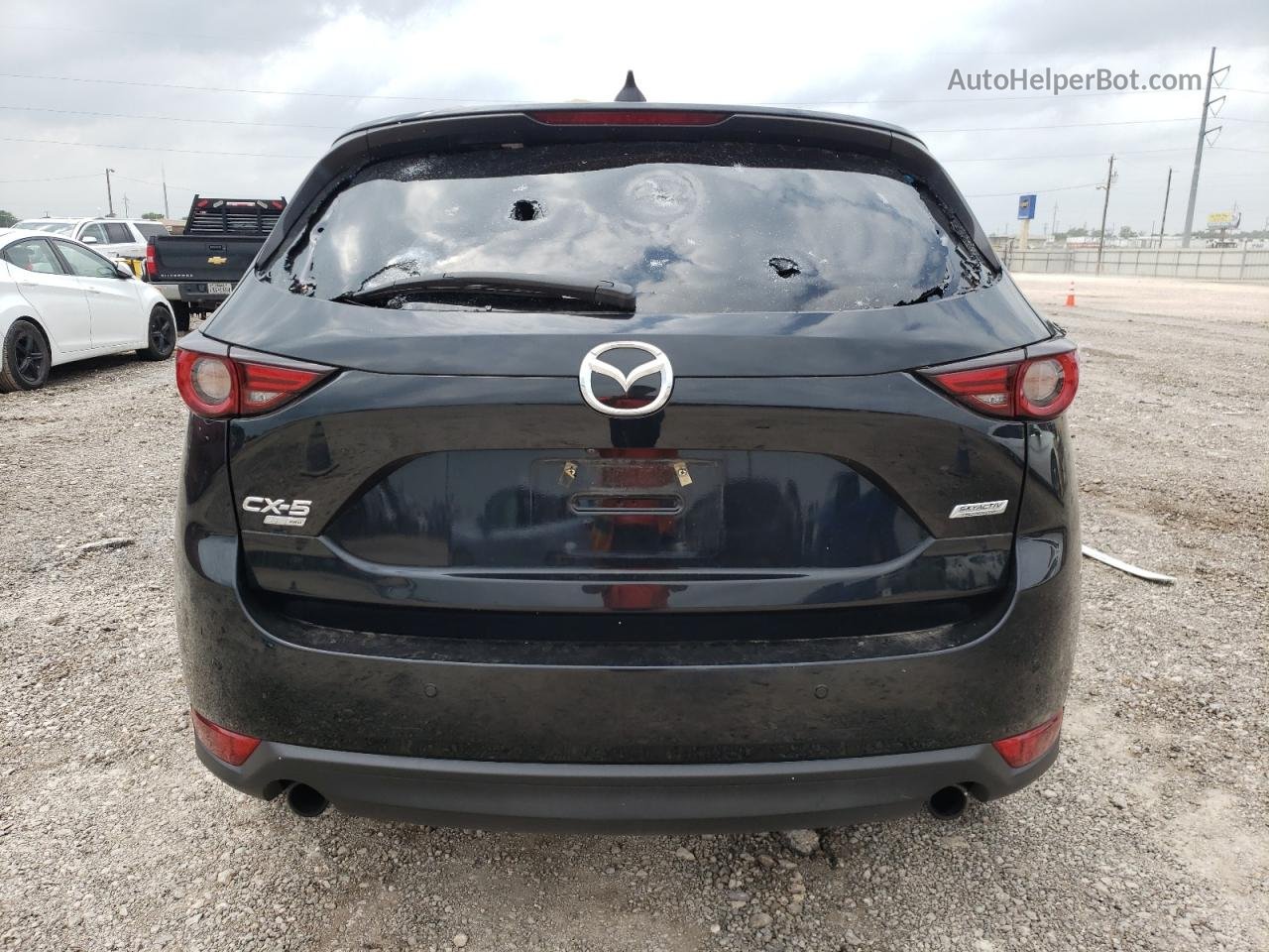 2019 Mazda Cx-5 Signature Black vin: JM3KFBEY0K0571869