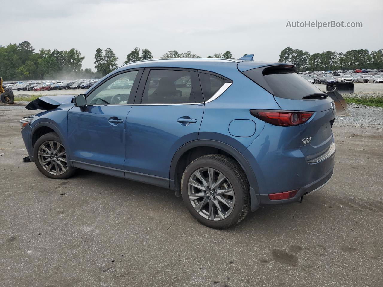 2021 Mazda Cx-5 Signature Blue vin: JM3KFBEY0M0319669