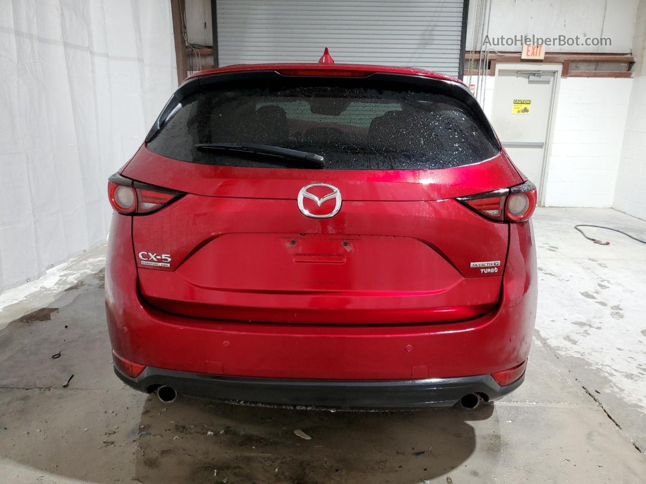 2021 Mazda Cx-5 Signature Red vin: JM3KFBEY0M0321275