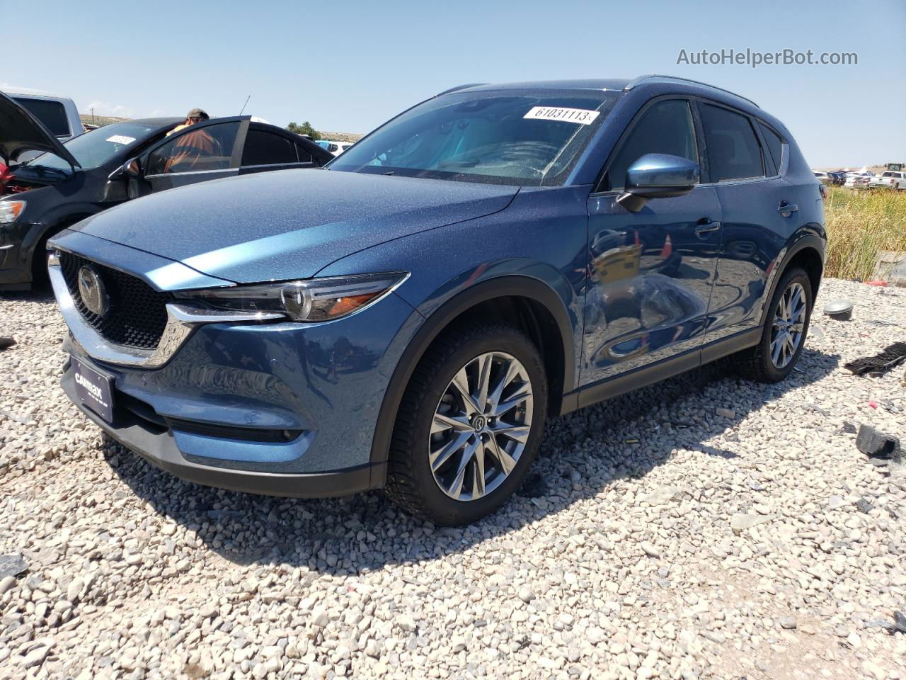 2019 Mazda Cx-5 Signature Blue vin: JM3KFBEY1K0594061