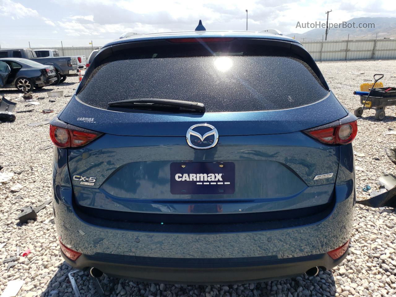 2019 Mazda Cx-5 Signature Blue vin: JM3KFBEY1K0594061