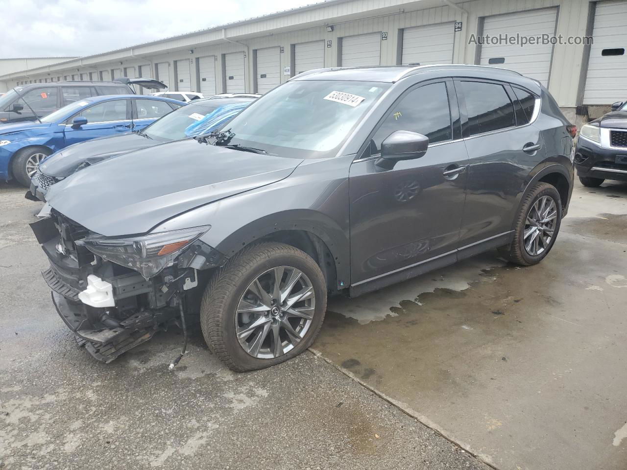 2019 Mazda Cx-5 Signature Charcoal vin: JM3KFBEY1K0601459