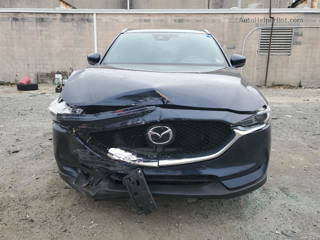 2021 Mazda Cx-5 Signature Blue vin: JM3KFBEY1M0390816