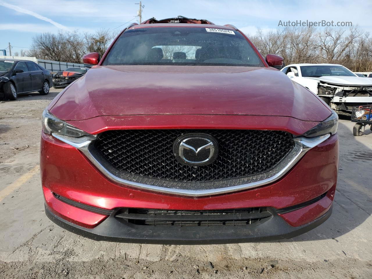 2019 Mazda Cx-5 Signature Red vin: JM3KFBEY2K0579617