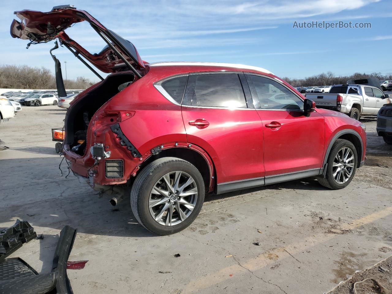 2019 Mazda Cx-5 Signature Red vin: JM3KFBEY2K0579617