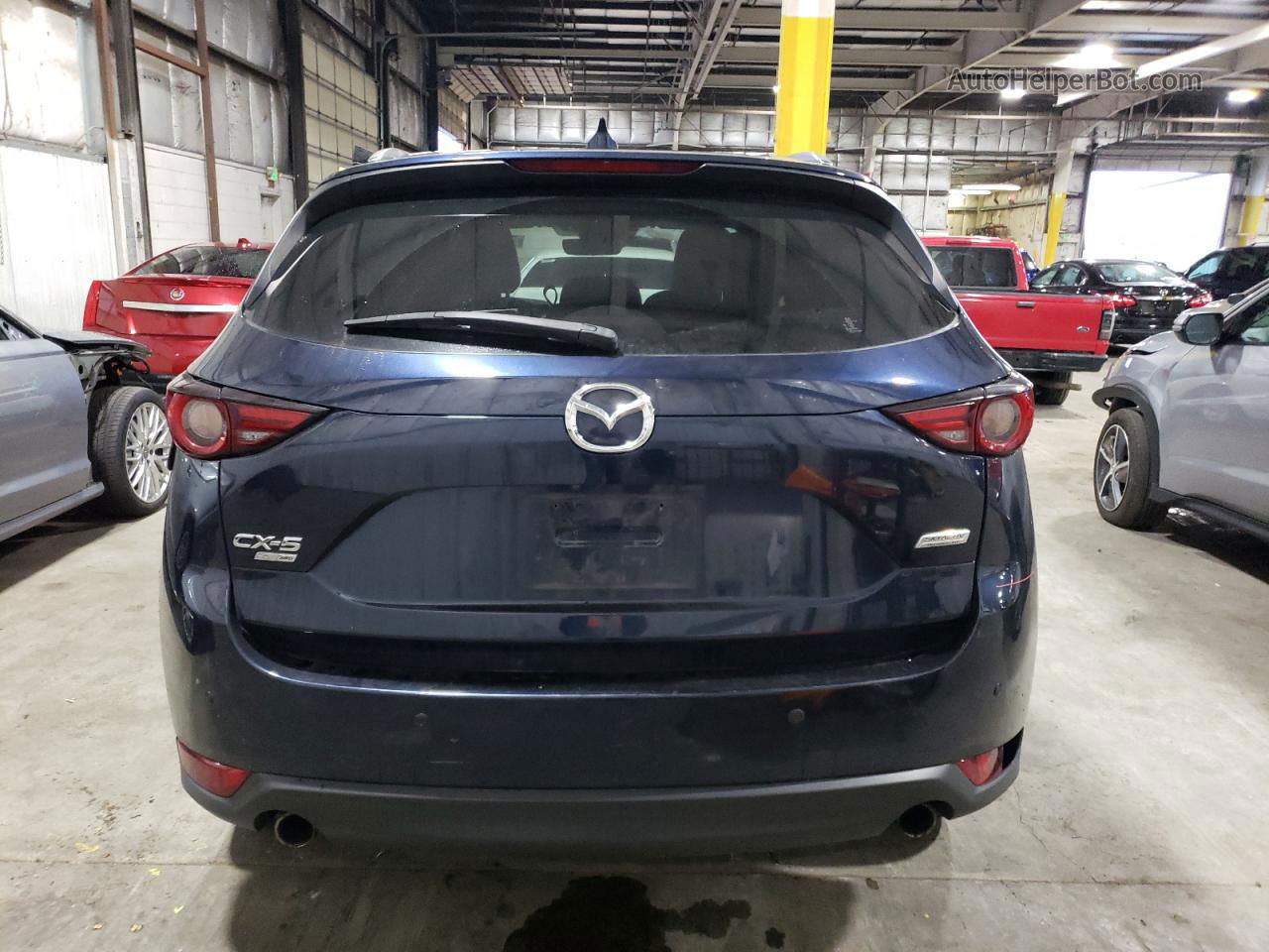 2019 Mazda Cx-5 Signature Blue vin: JM3KFBEY2K0590147