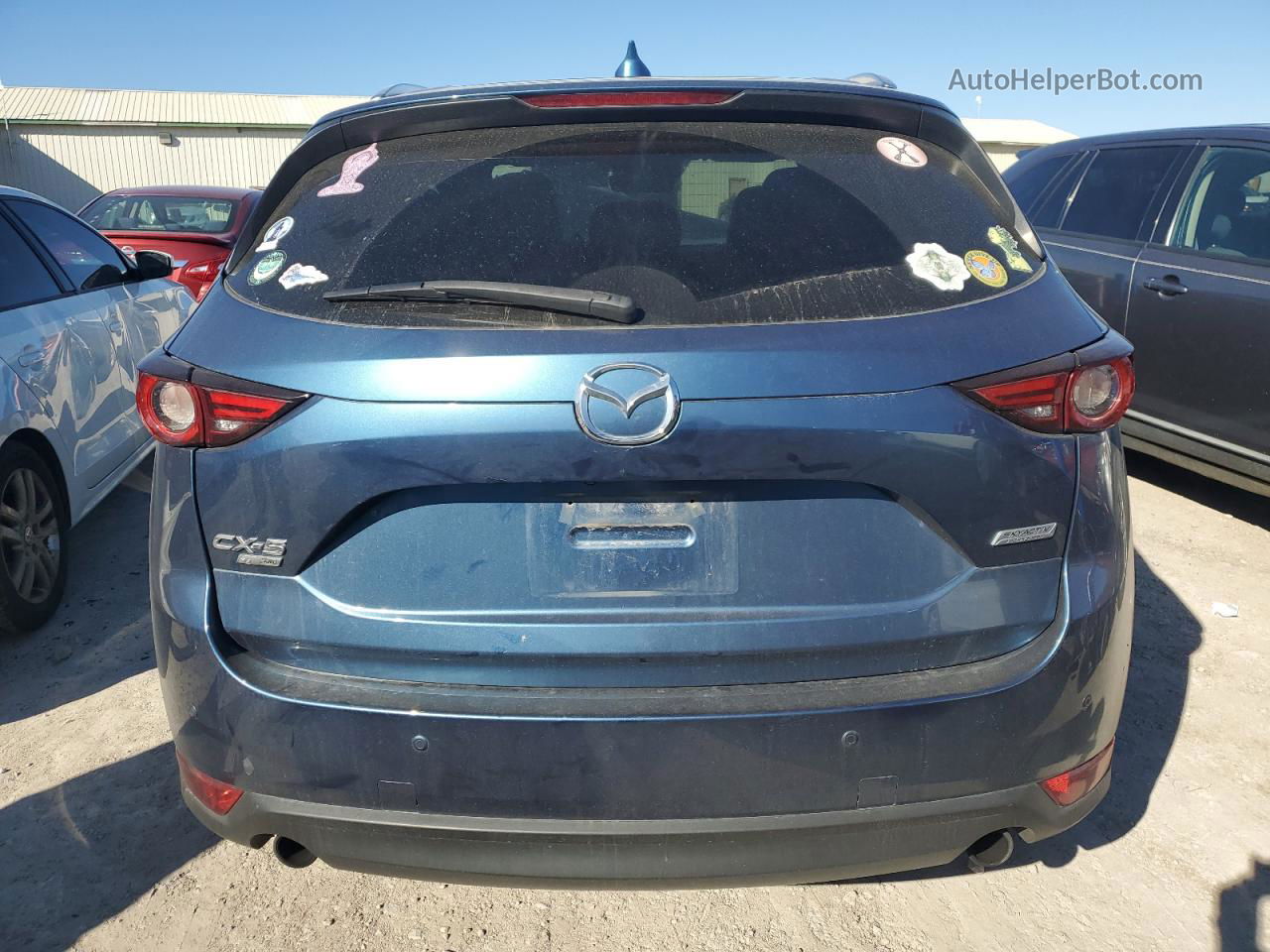 2019 Mazda Cx-5 Signature Blue vin: JM3KFBEY2K0691138