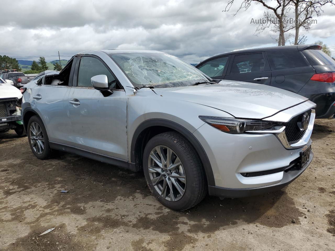 2019 Mazda Cx-5 Signature Gray vin: JM3KFBEY3K0572479