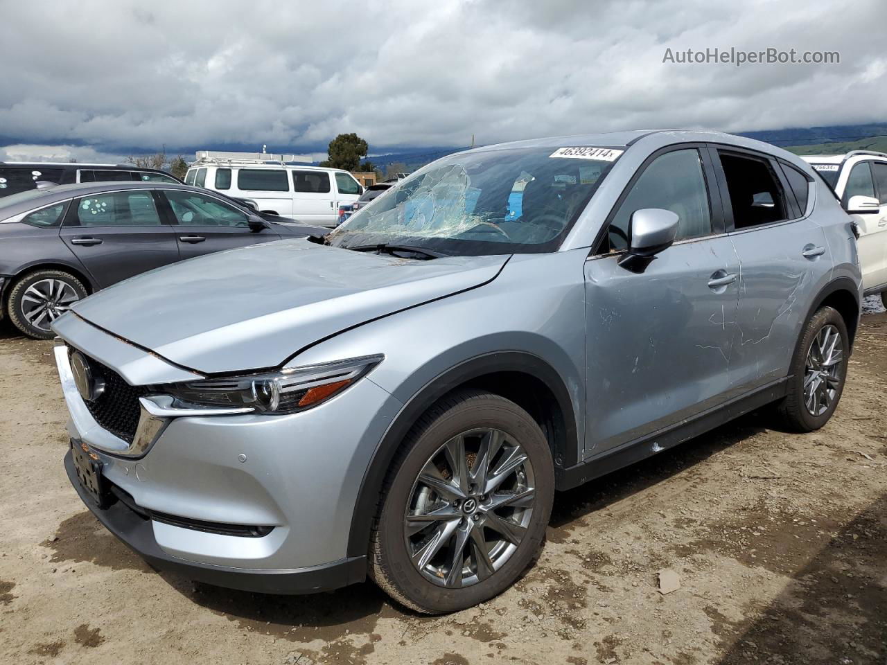 2019 Mazda Cx-5 Signature Gray vin: JM3KFBEY3K0572479