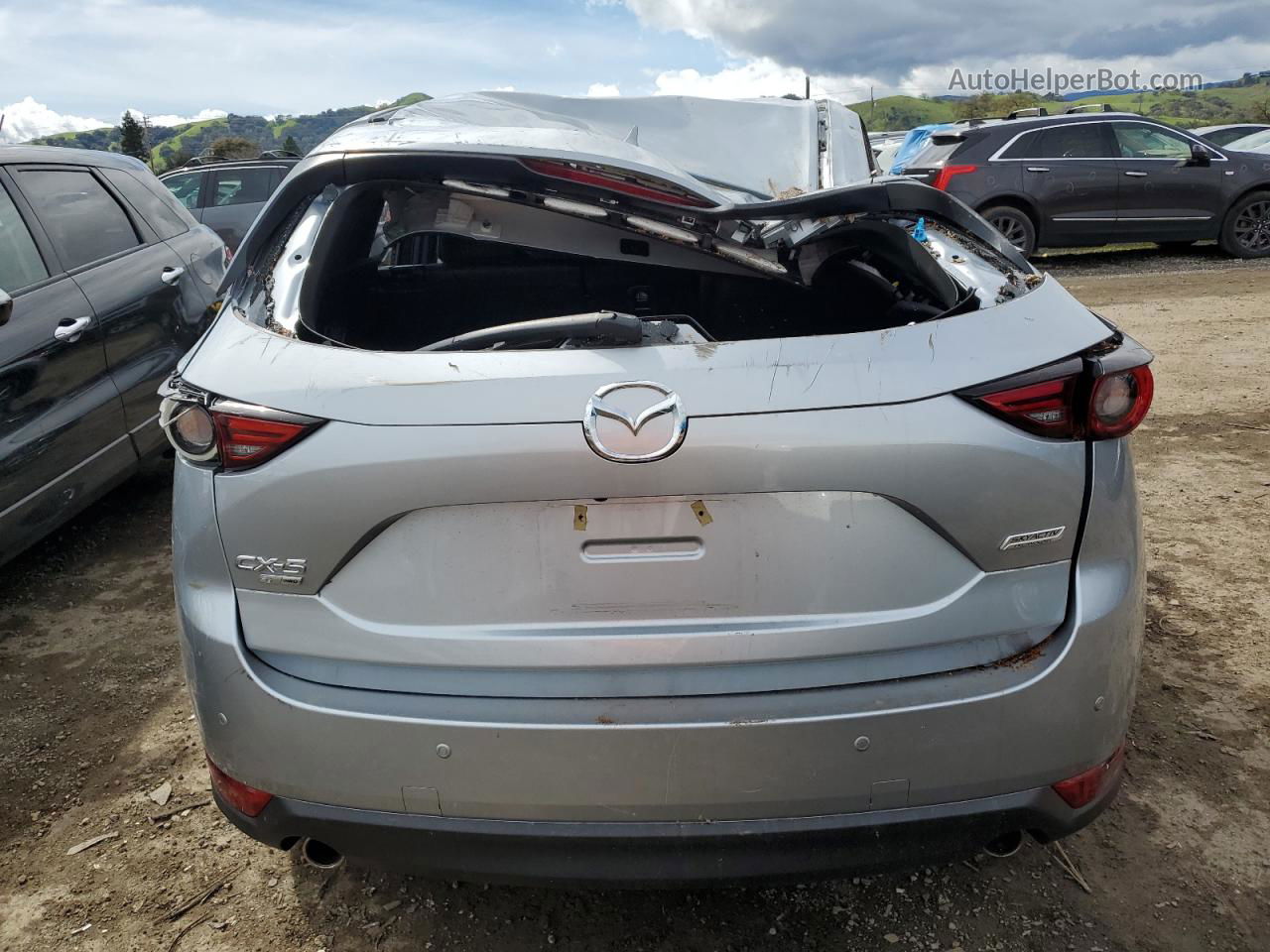 2019 Mazda Cx-5 Signature Gray vin: JM3KFBEY3K0572479