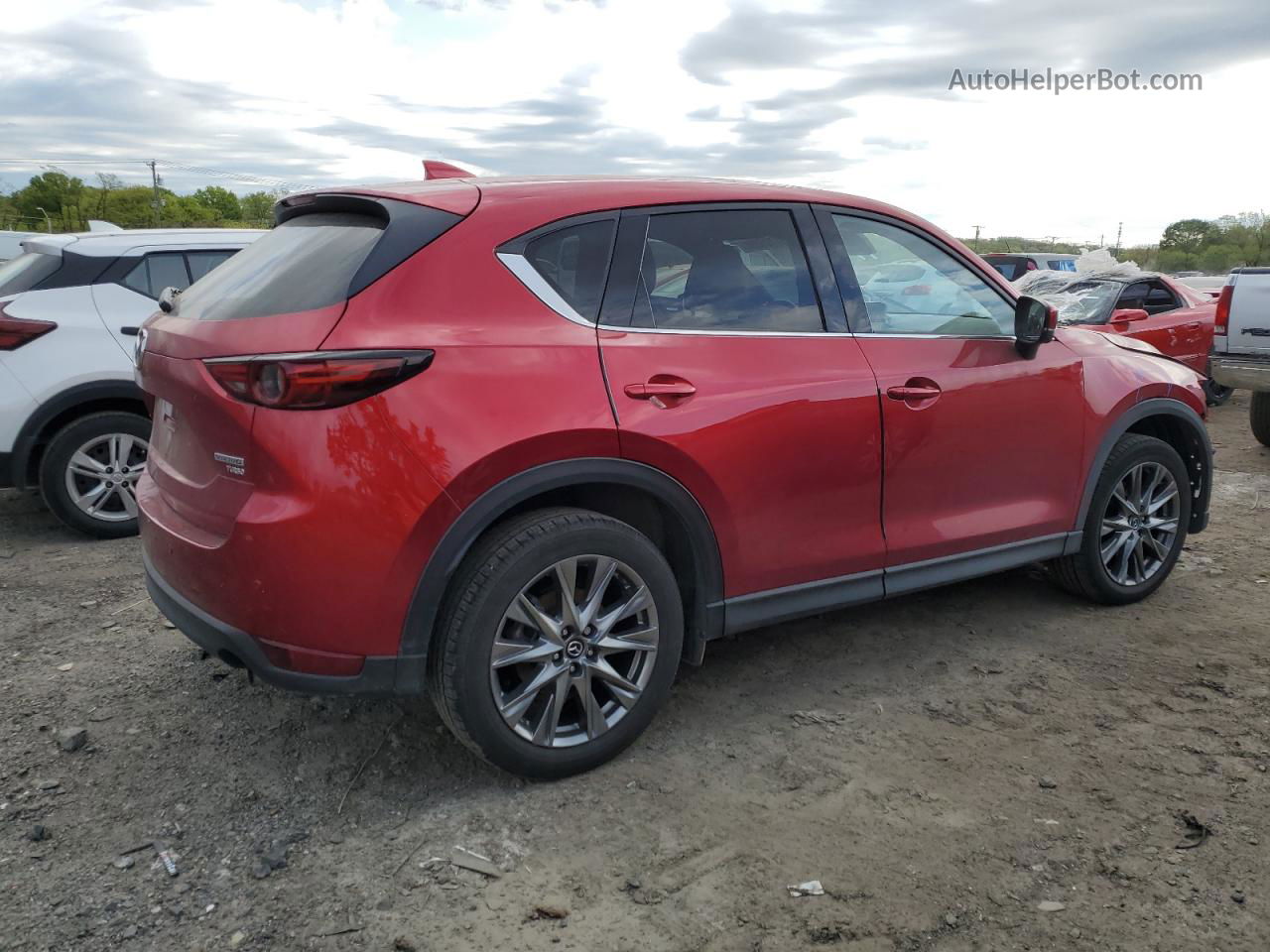 2021 Mazda Cx-5 Signature Red vin: JM3KFBEY3M0475835