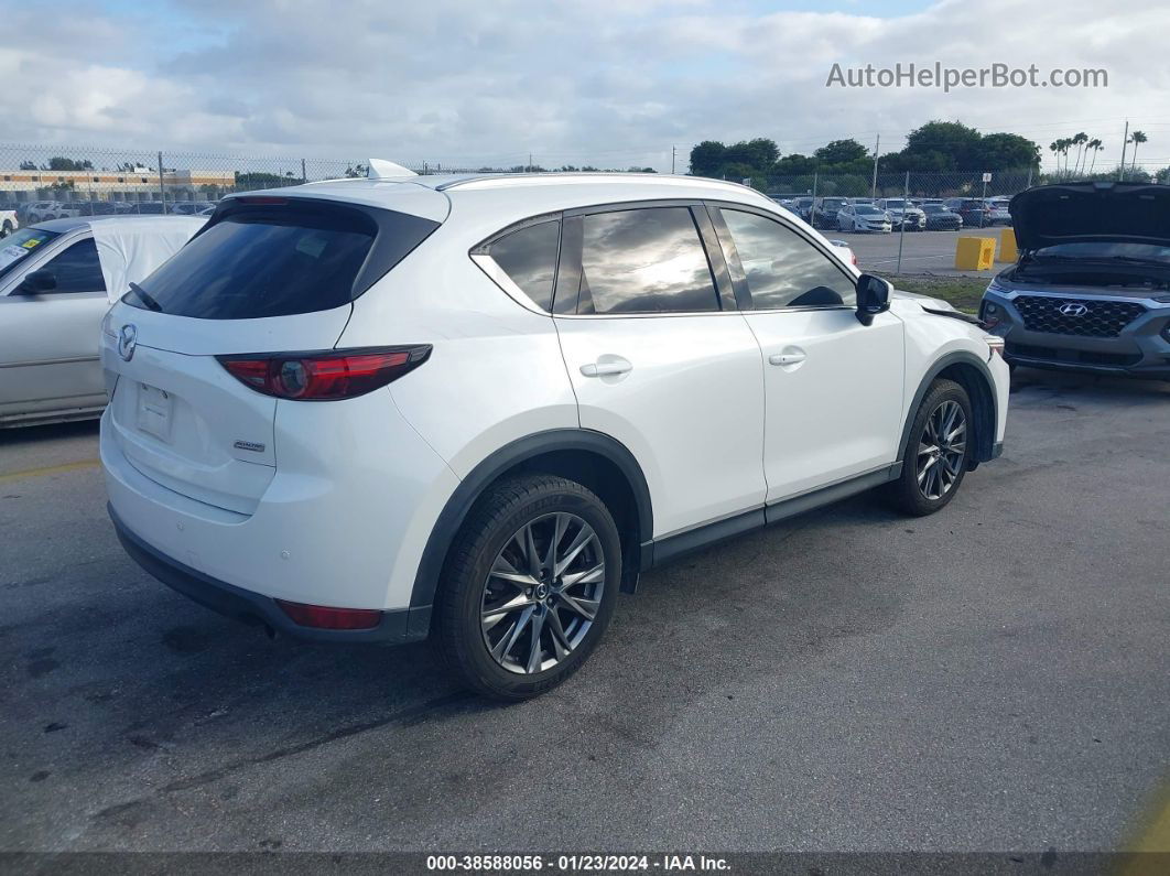 2019 Mazda Cx-5 Signature White vin: JM3KFBEY4K0539507