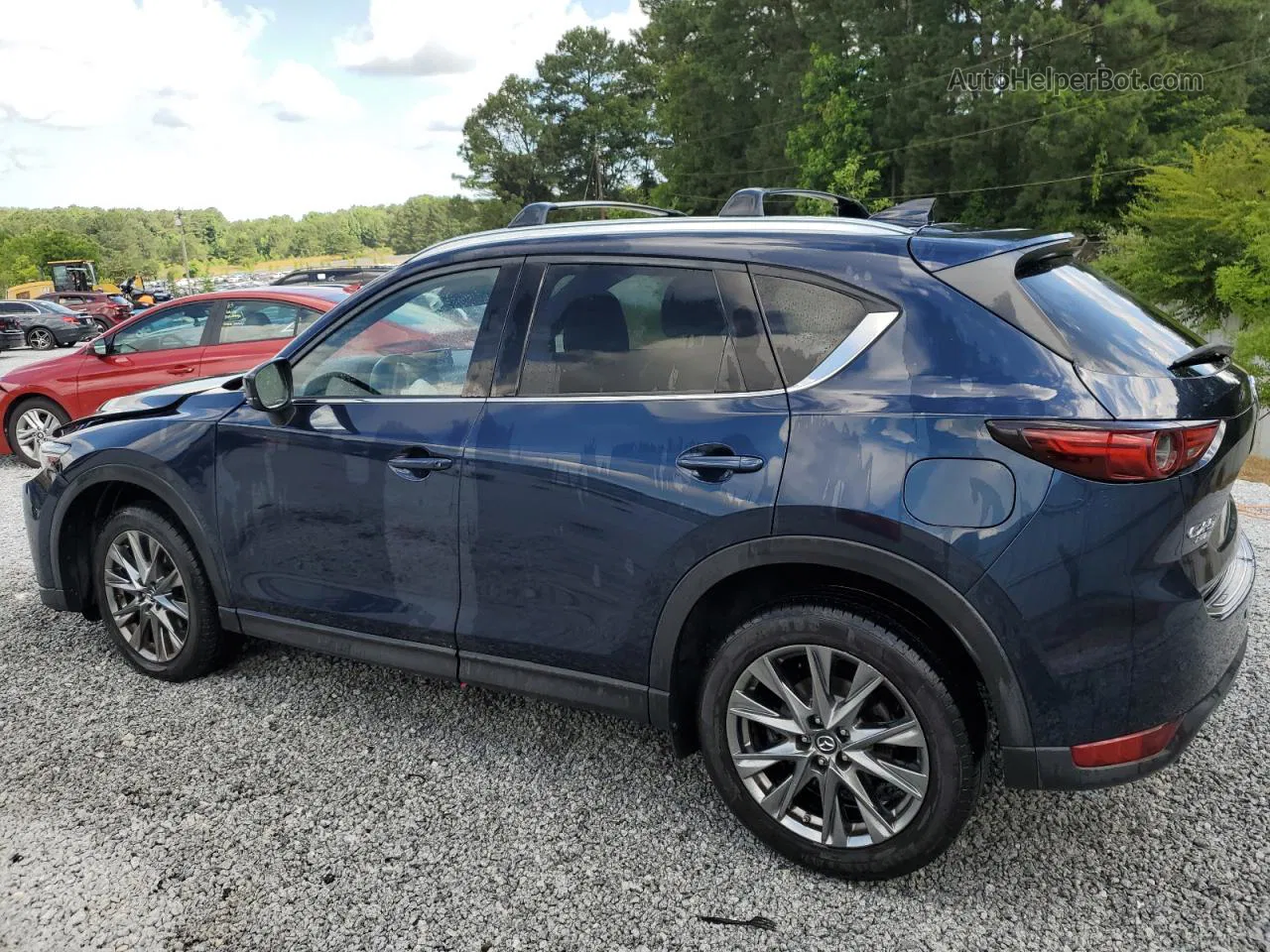 2019 Mazda Cx-5 Signature Blue vin: JM3KFBEY4K0571454