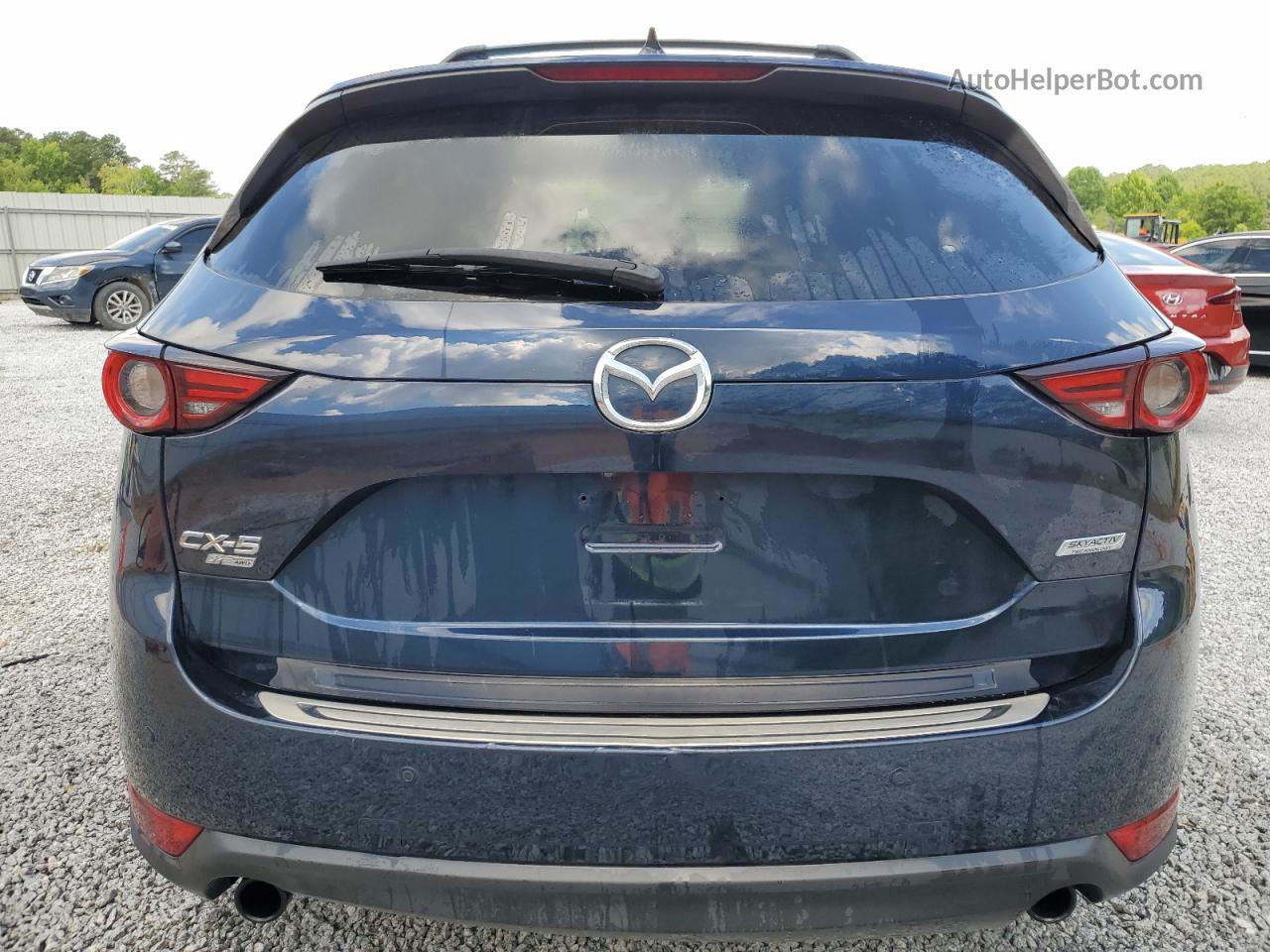 2019 Mazda Cx-5 Signature Blue vin: JM3KFBEY4K0571454