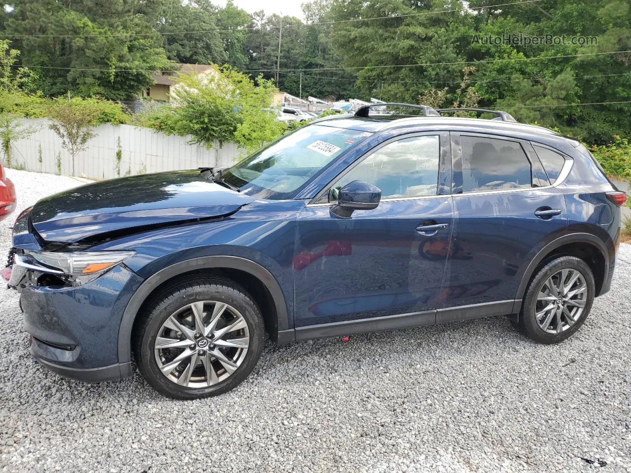 2019 Mazda Cx-5 Signature Blue vin: JM3KFBEY4K0571454