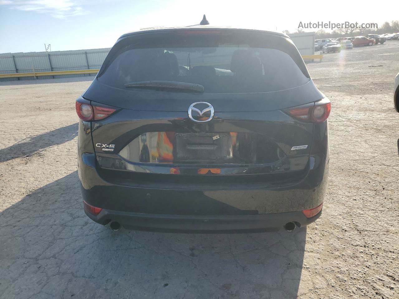 2019 Mazda Cx-5 Signature Black vin: JM3KFBEY5K0581507