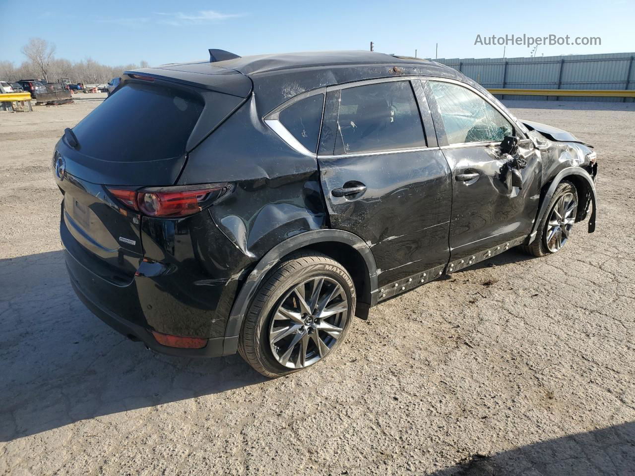 2019 Mazda Cx-5 Signature Black vin: JM3KFBEY5K0581507