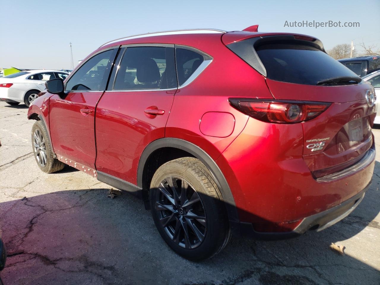 2019 Mazda Cx-5 Signature Red vin: JM3KFBEY5K0616417