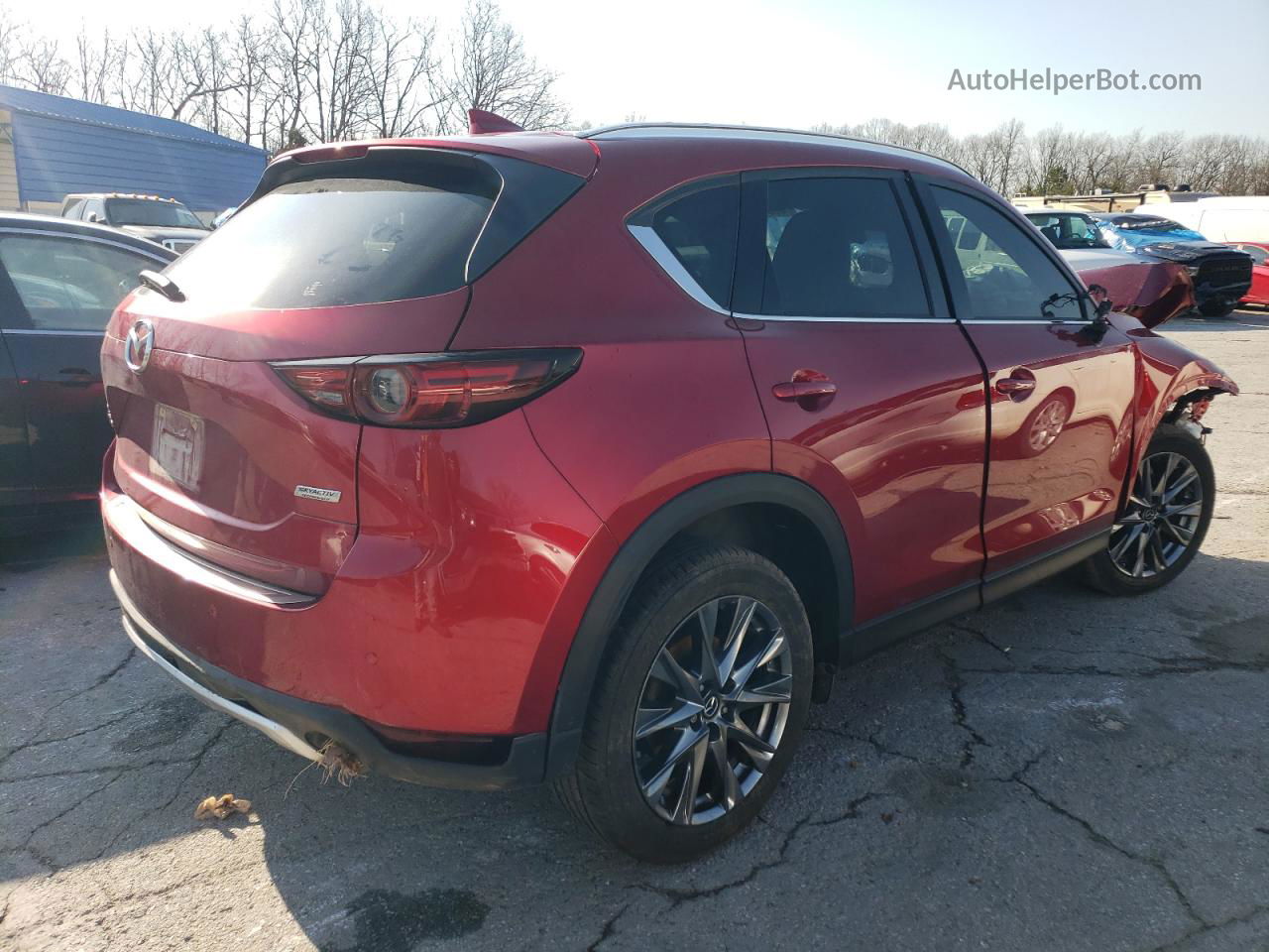 2019 Mazda Cx-5 Signature Красный vin: JM3KFBEY5K0616417