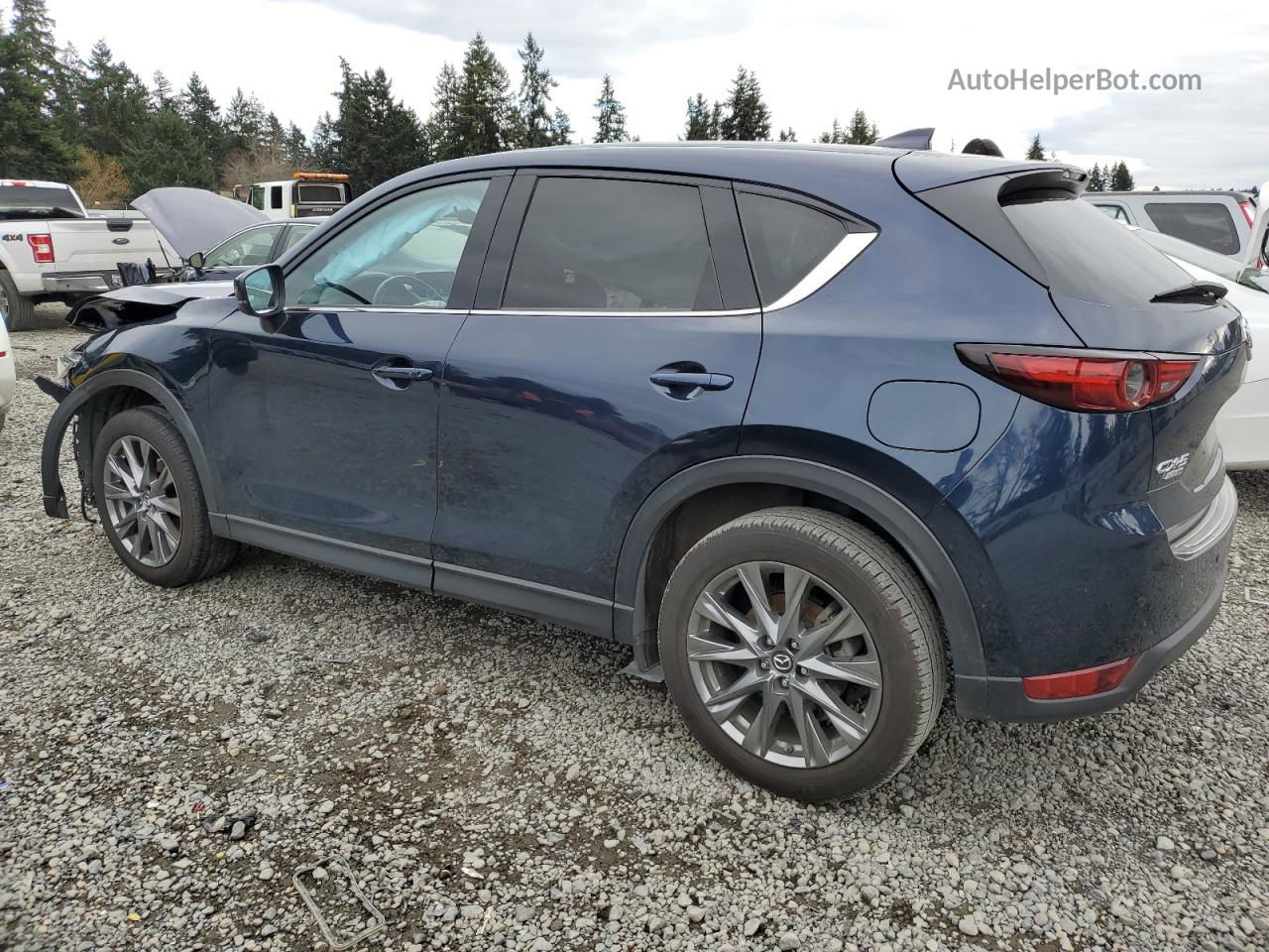 2019 Mazda Cx-5 Signature Синий vin: JM3KFBEY5K0630818