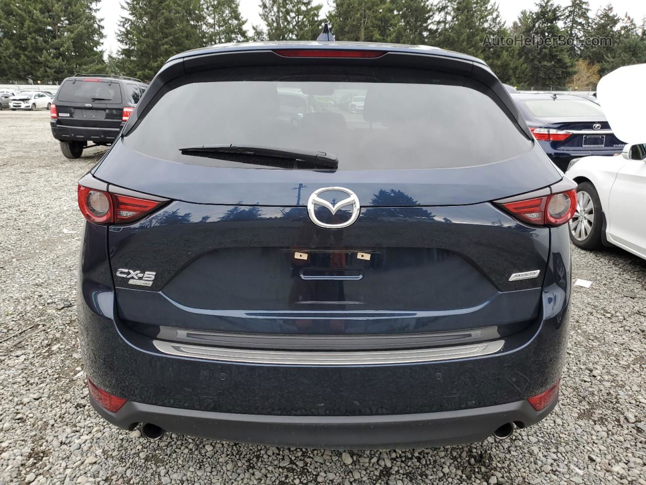 2019 Mazda Cx-5 Signature Blue vin: JM3KFBEY5K0630818