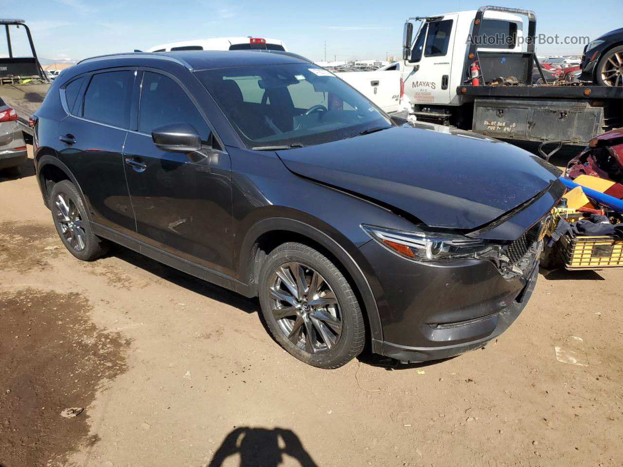 2021 Mazda Cx-5 Signature Charcoal vin: JM3KFBEY8M0416277