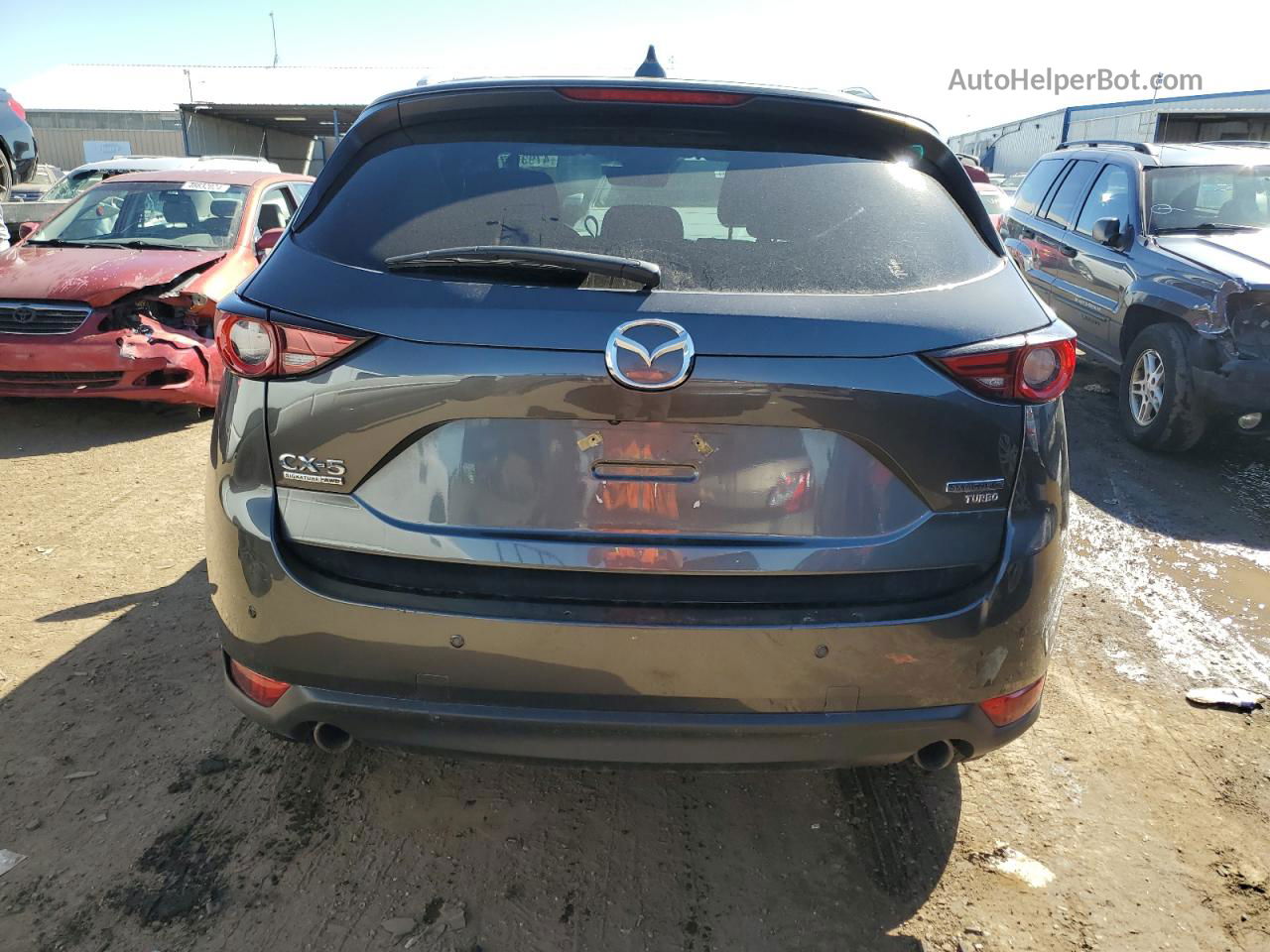 2021 Mazda Cx-5 Signature Угольный vin: JM3KFBEY8M0416277