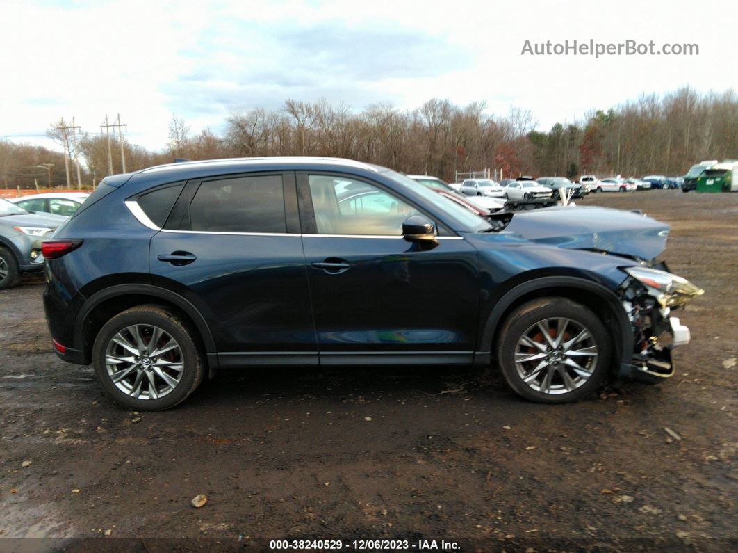 2021 Mazda Cx-5 Signature Dark Blue vin: JM3KFBEY9M0361306