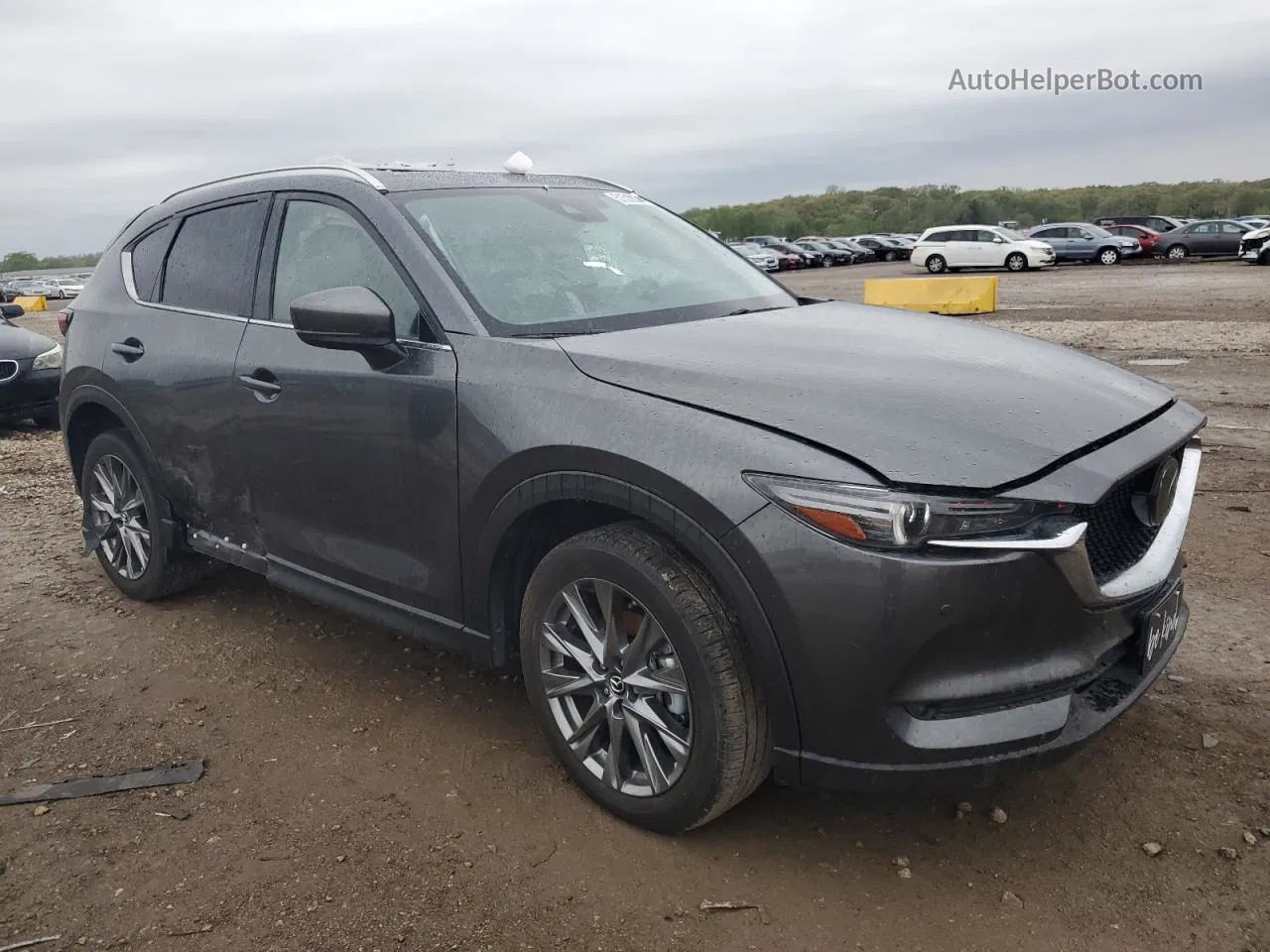 2021 Mazda Cx-5 Signature Gray vin: JM3KFBEY9M0411833