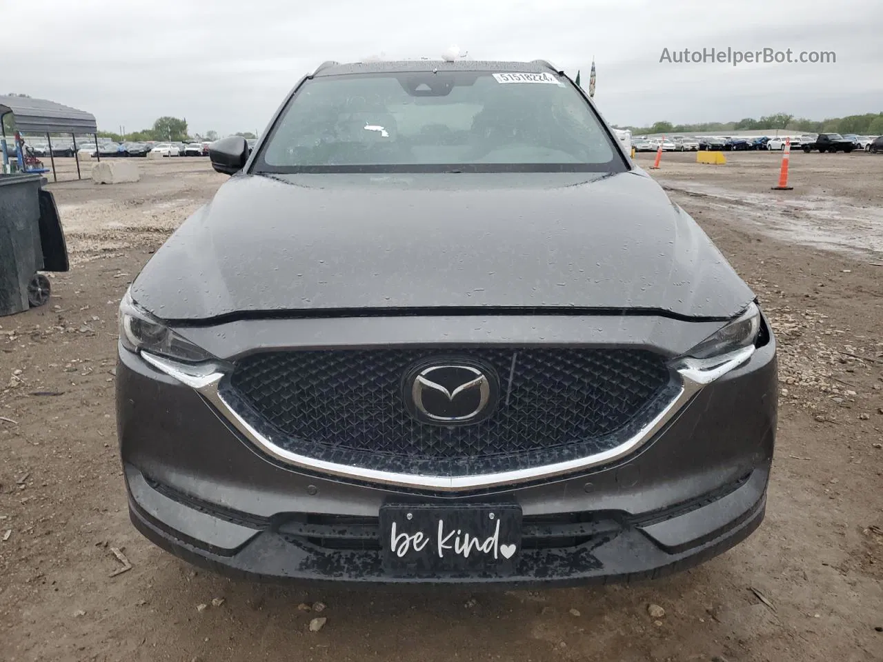 2021 Mazda Cx-5 Signature Gray vin: JM3KFBEY9M0411833