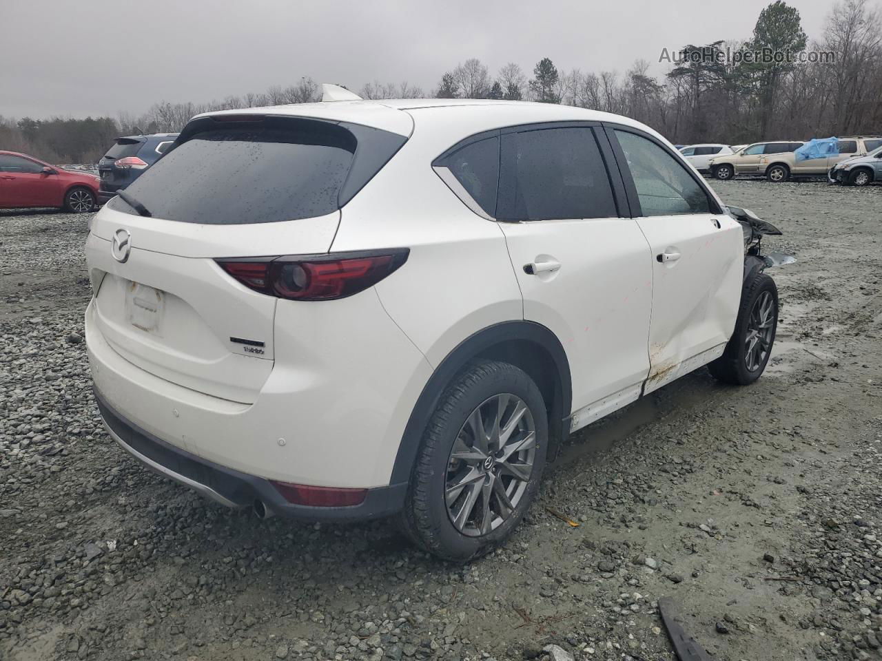 2021 Mazda Cx-5 Signature Белый vin: JM3KFBEY9M0454410