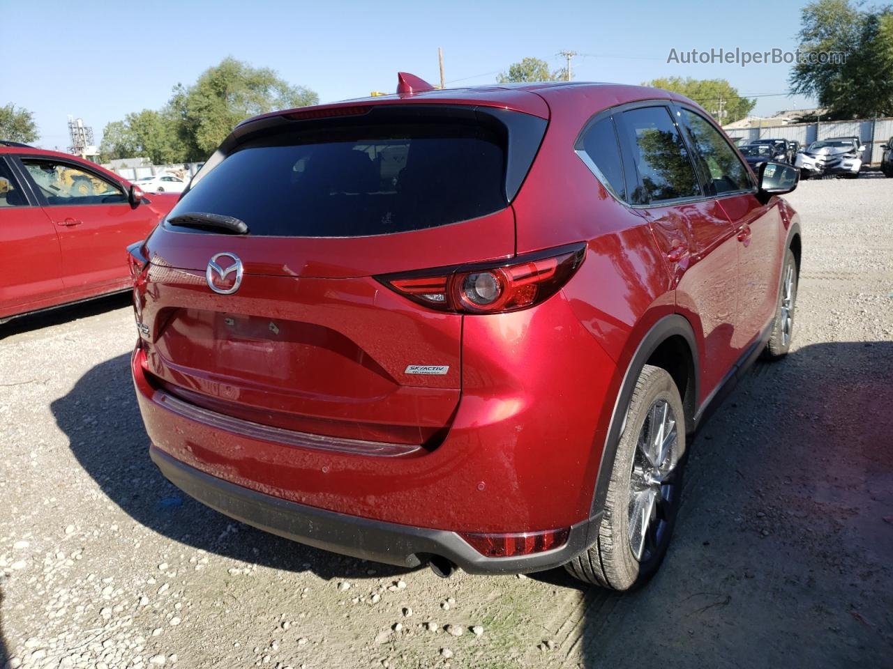2019 Mazda Cx-5 Signature Бордовый vin: JM3KFBEYXK0622777