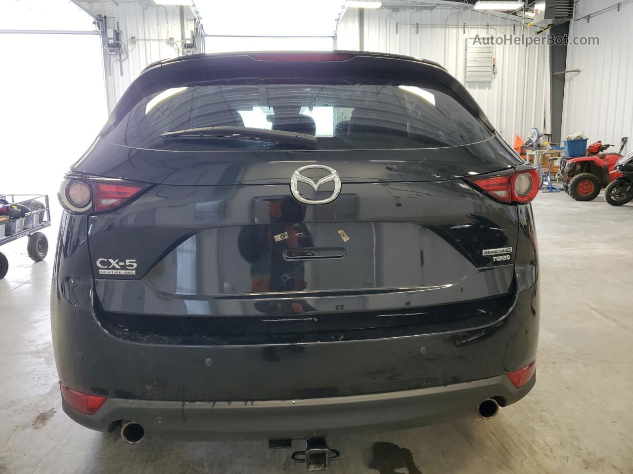 2021 Mazda Cx-5 Signature Черный vin: JM3KFBEYXM0121942