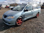 2003 Mazda Mpv Wagon Turquoise vin: JM3LW28A230364520