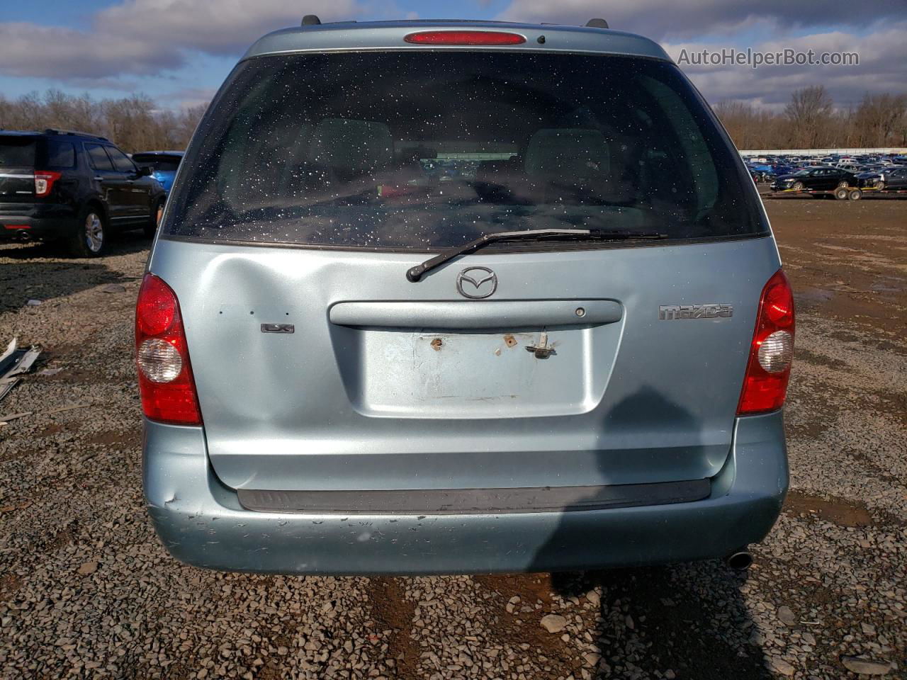 2003 Mazda Mpv Wagon Turquoise vin: JM3LW28A230364520