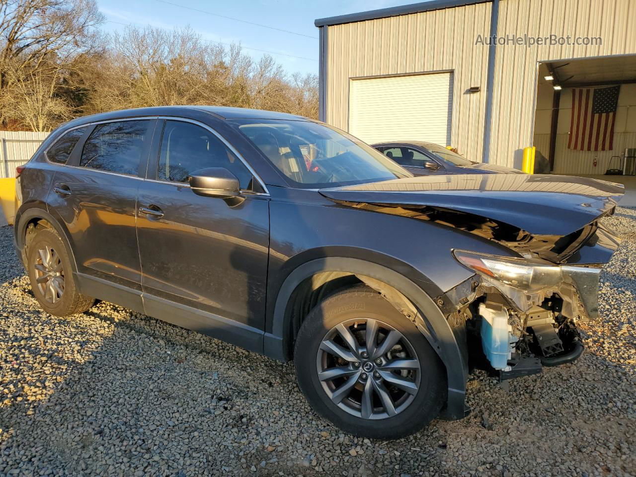 2018 Mazda Cx-9 Sport Gray vin: JM3TCABY1J0202528